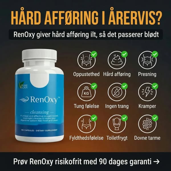 Løs fastlåst afføring på 16 timer – uden kramper
