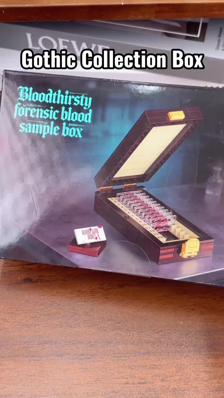 Blood Slide Box Building Set