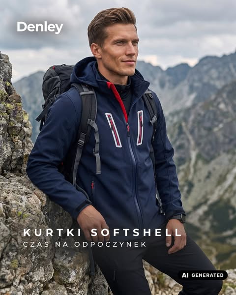 Kurtki przeciwdeszczowe / softshell męskie │ Denley.pl