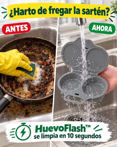 Huevos perfectos en 90 segundos