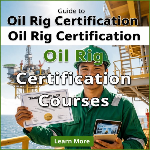 Learn about Oil Rig Certification Courses