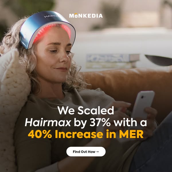 Find Out How We Scaled Hairmax by 37% + Increased MER by 40%