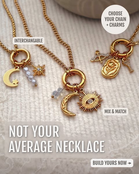 Create your perfect charm necklace