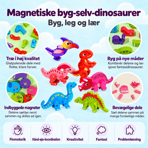 Byg din helt egen dinosaur