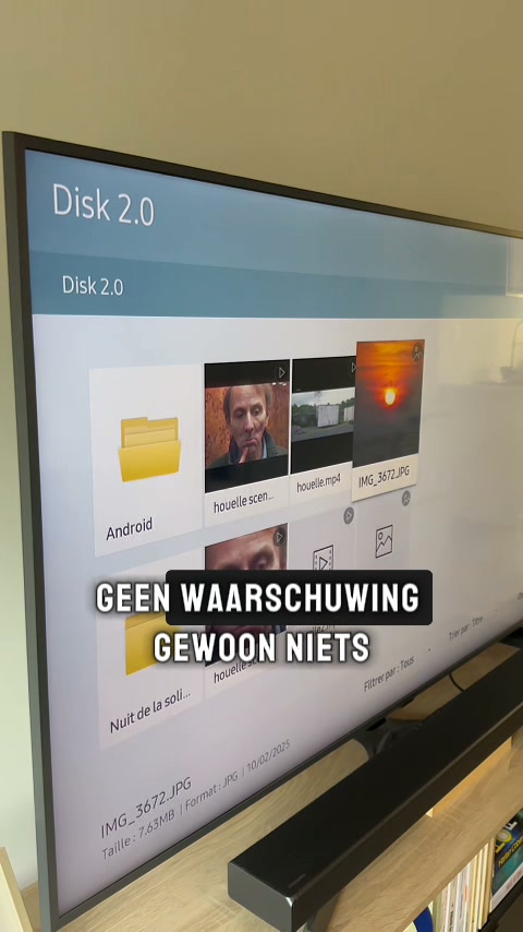 Foto’s en video’s veilig en snel opslaan.