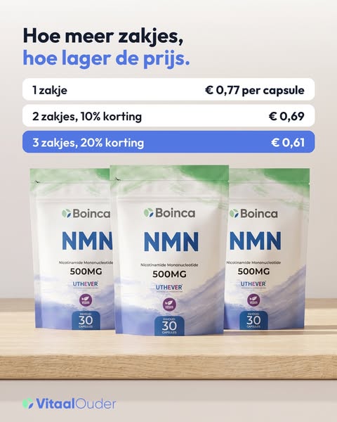 Hoe meer zakjes, hoe lager de prijs
