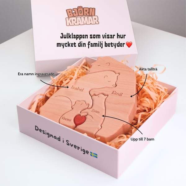 Behåll familjen nära hjärtat