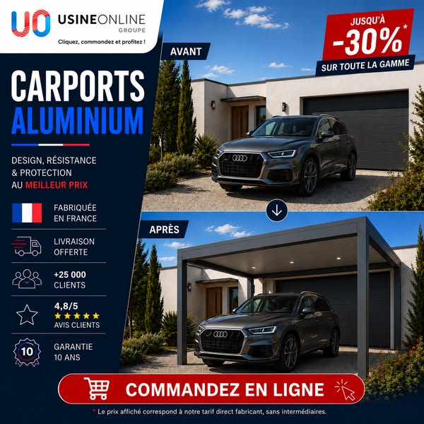 Prix Usine - Jusqu'à -30% !