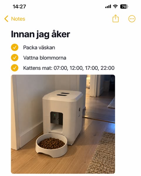 Fyra mål om dagen. Utan dig.