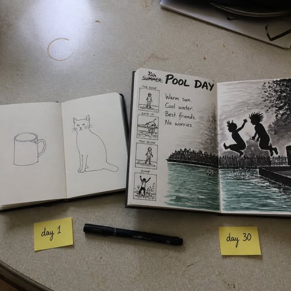 Sketch Life's Little Moments with Just a Pen