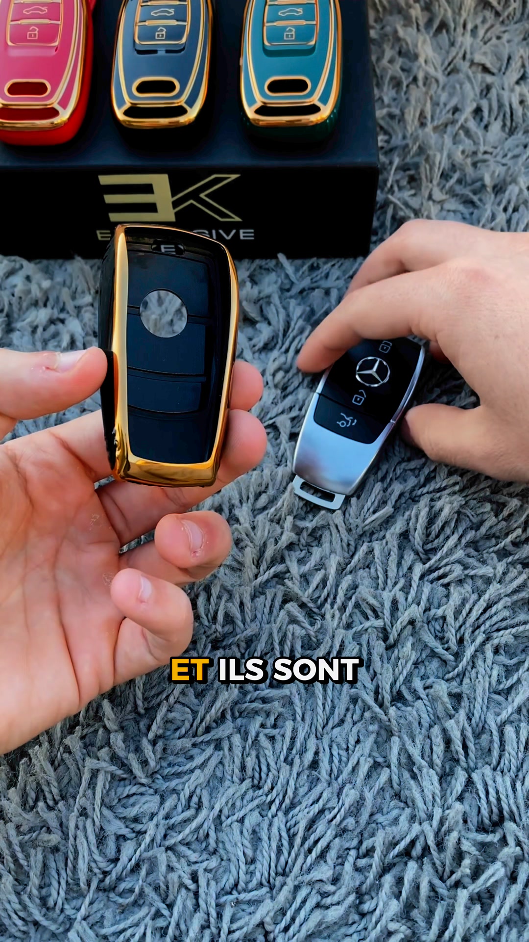 Étuis pour clé de voiture. Livraison gratuite.