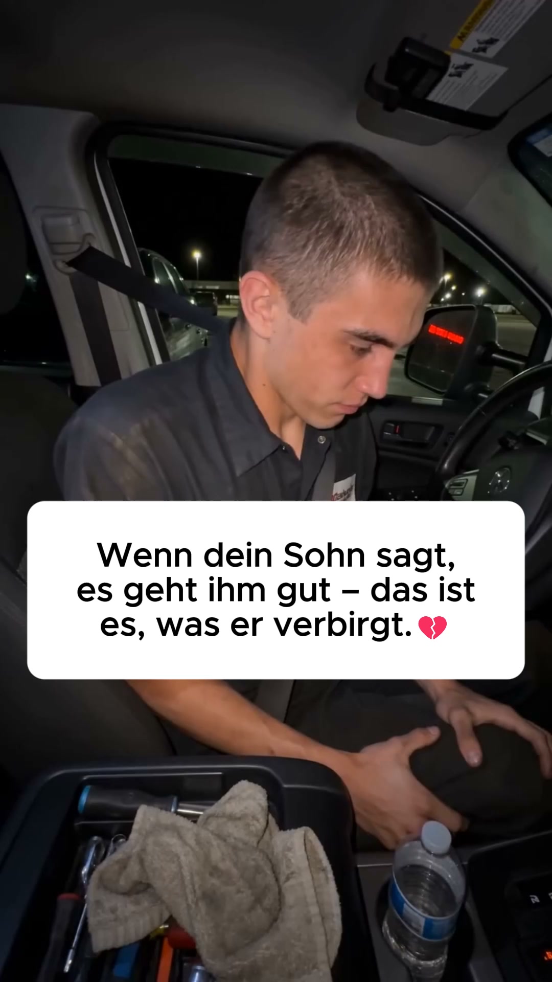 Schütze ihn mit Stärke und Liebe