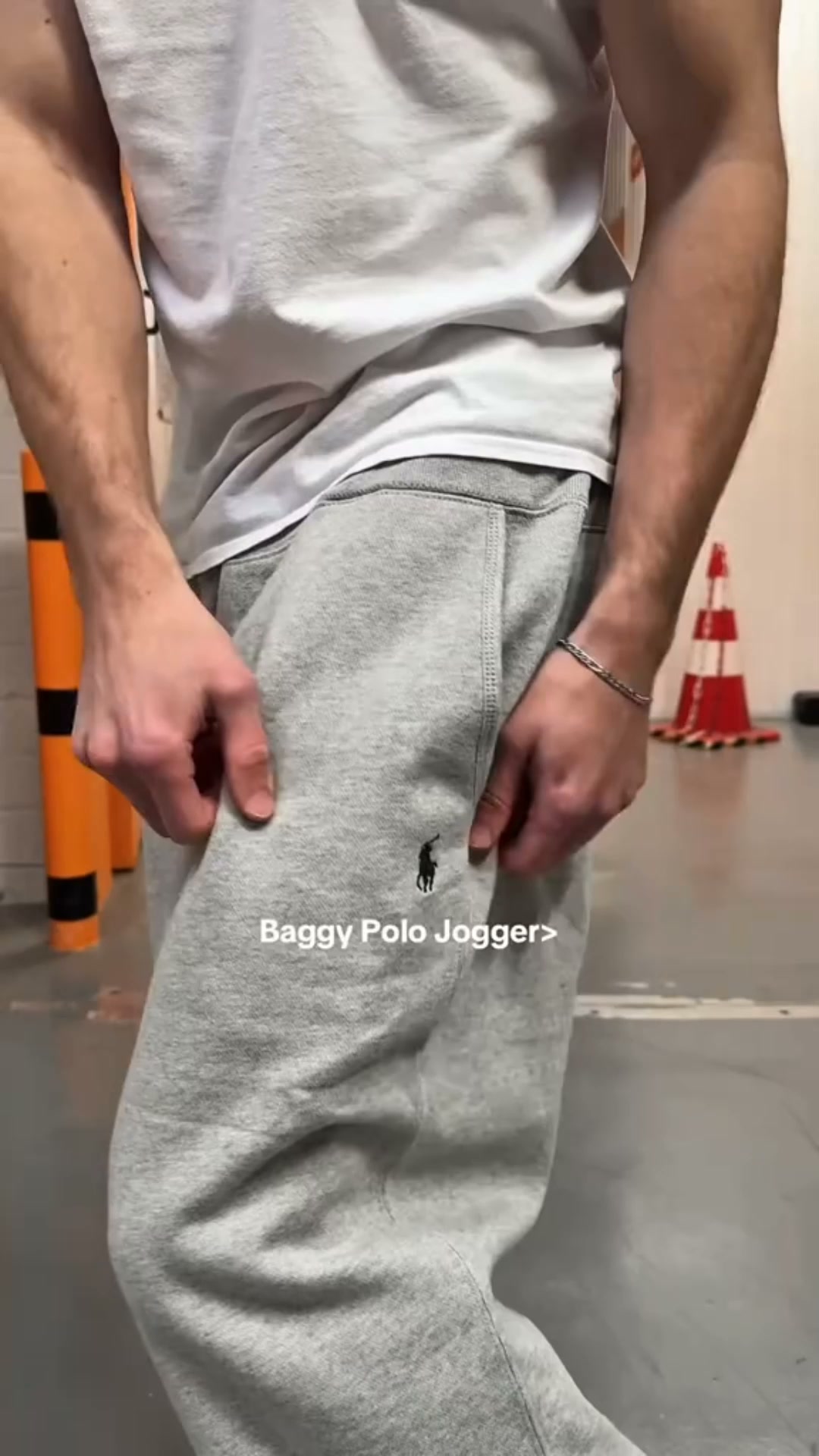 Classic Pony Logo Wide Leg Sweatpants | Vintage Streetwear Essential For Men