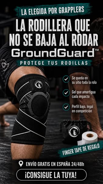 La rodillera que no se baja