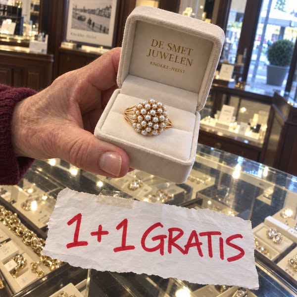 1 + 1 gratis op de hele collectie