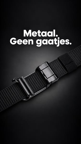 Metaal. Geen Gaatjes.