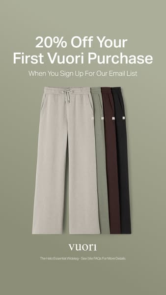20% Off Your First Purchase with Email Signup