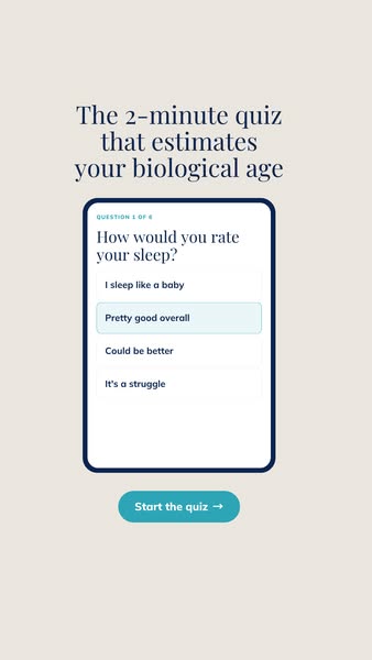 What's your biological age?