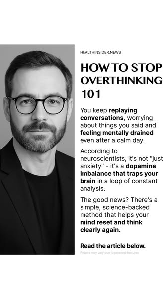 How To Stop Overthinking 101