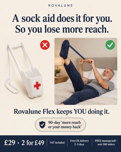 Better than a sock aid