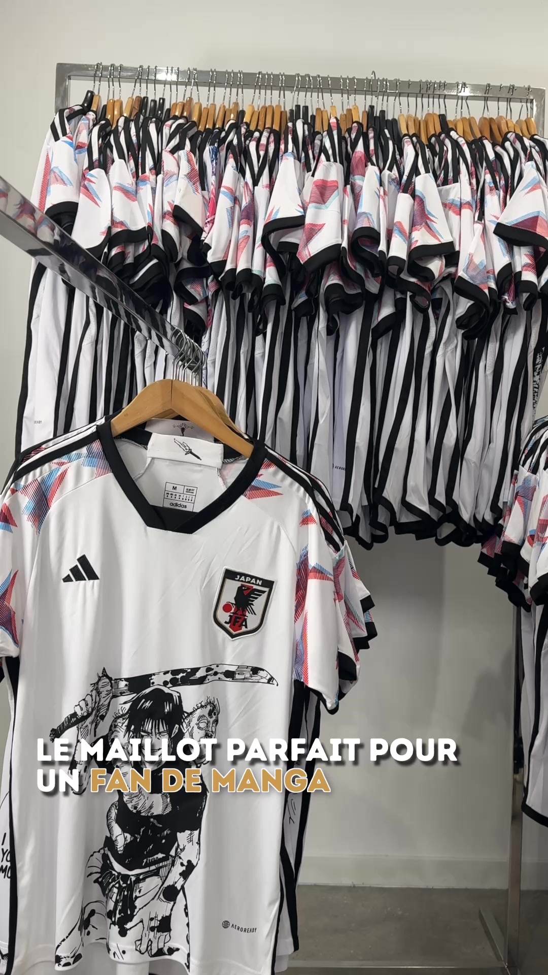 Un maillot pour les fans