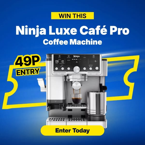 Turn 49p Into A Ninja Luxe Café Pro!