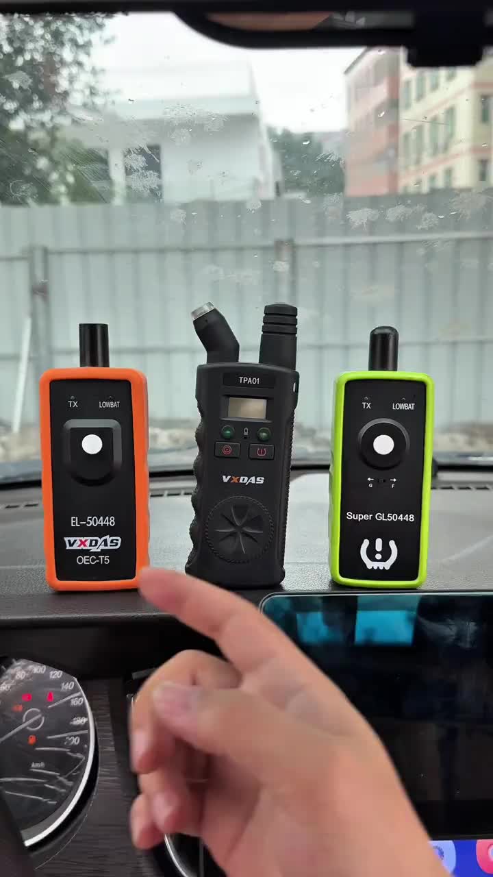 Digital TPMS Reset Gauge Tool