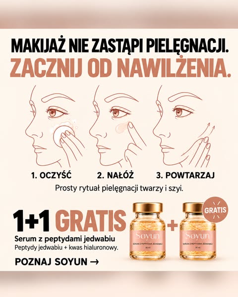 Twój rytuał Soyun przed kremem