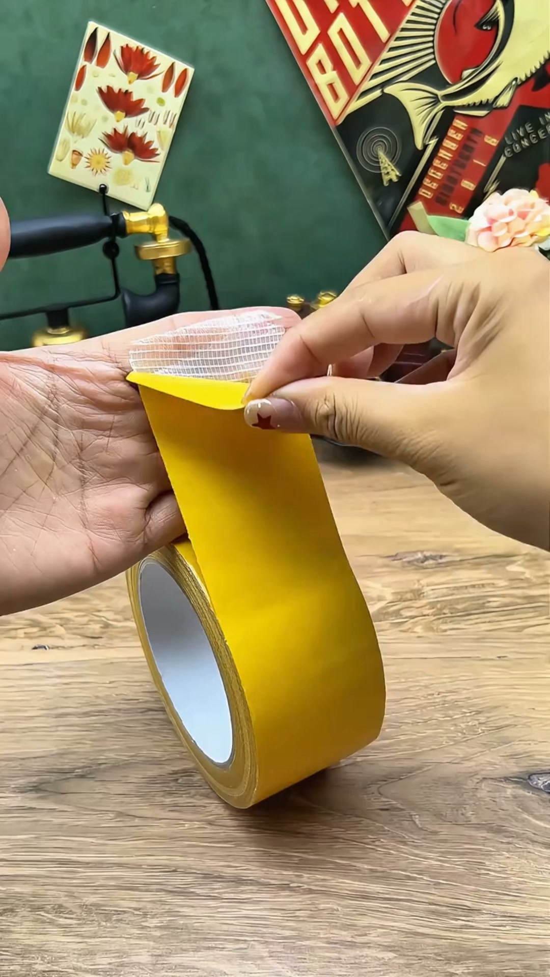 Holds like a nail. Removes like it was never there.