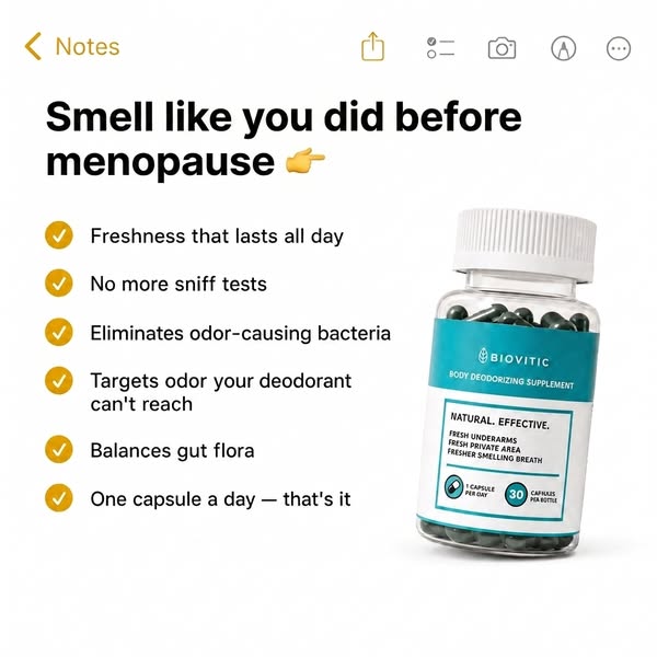 Menopause Odor Gone.