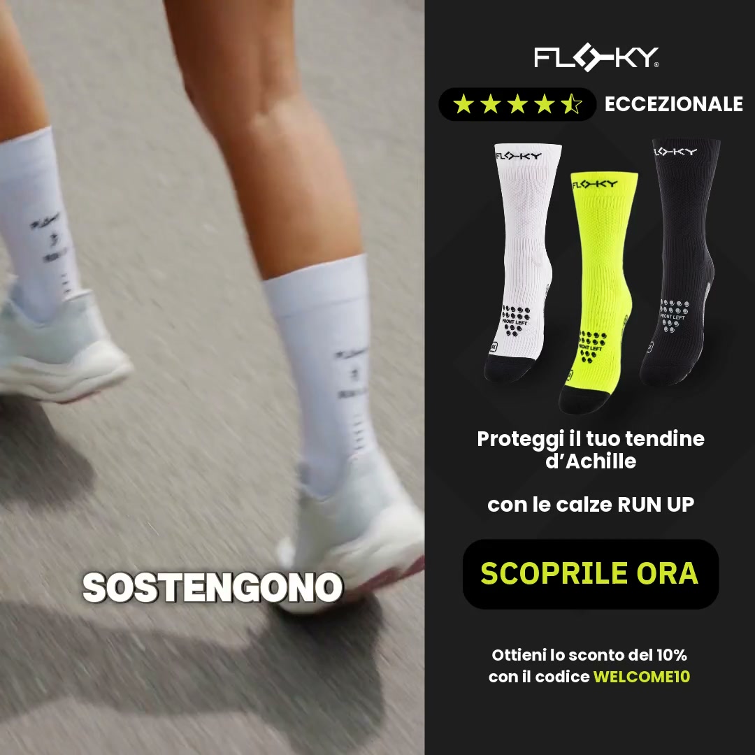 Proteggi articolazioni e tendini a ogni passo!