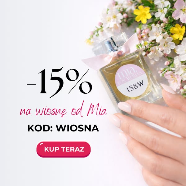15% z kodem WIOSNA