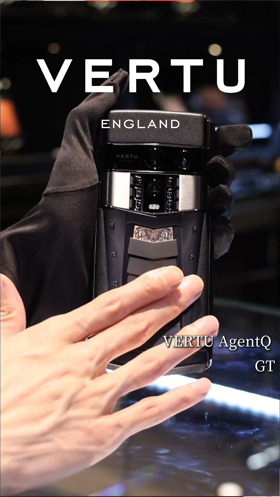 VERTU Agent Q does not accept a mass-produced definition of luxury.