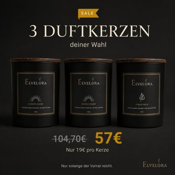 Bis zu -45% auf Duftkerzen sichern