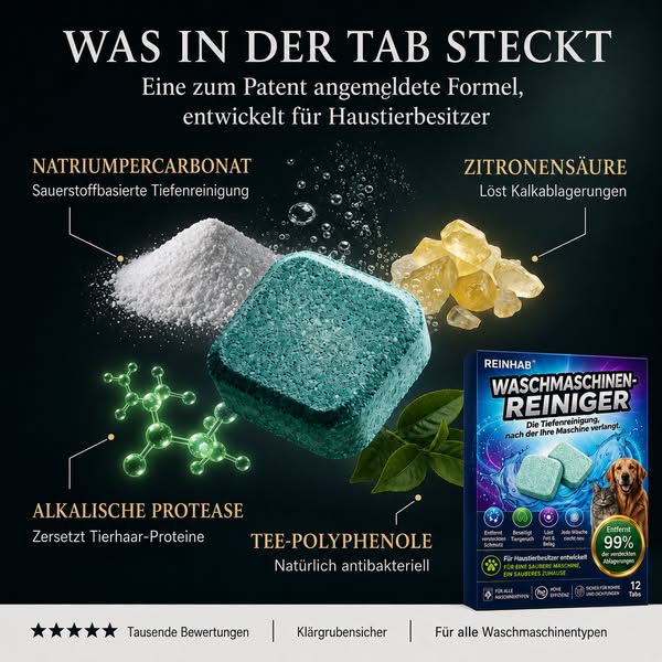 Deine Waschmaschine wird es dir danken