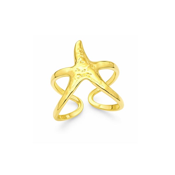 Starfish Ring - Gold
