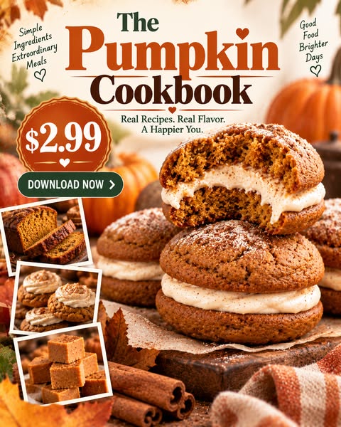 The Pumpkin Cookbook — Just $2.99