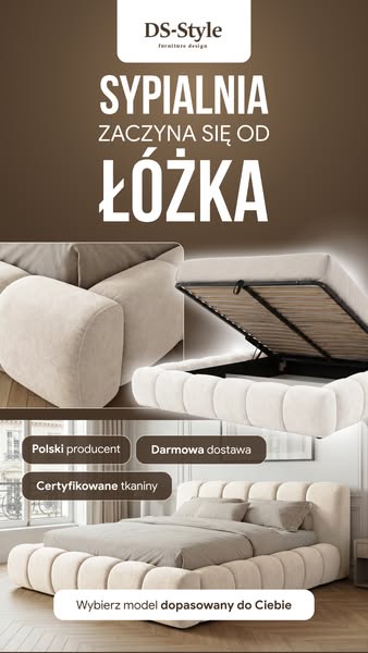 Łóżka tapicerowane od producenta