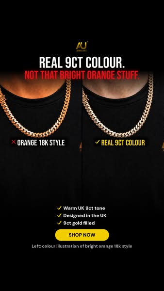 Real 9ct Gold Filled. Built To Last.