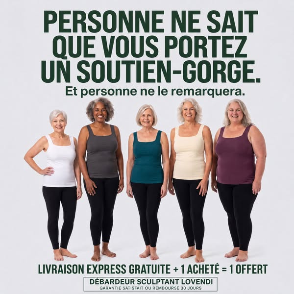 Le même débardeur, du XS au 6XL