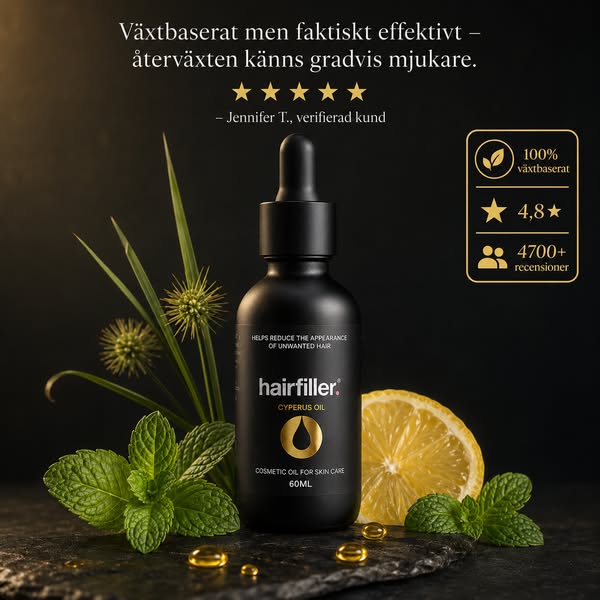 Växtbaserat. Men effektivt.