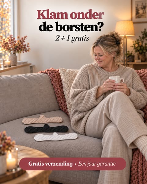 Droog onder de borsten
