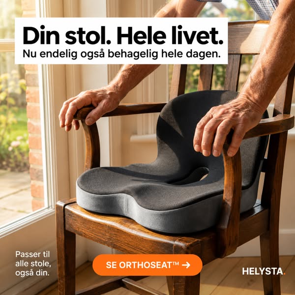 Sidder du meget? Giv din krop mere komfort.
