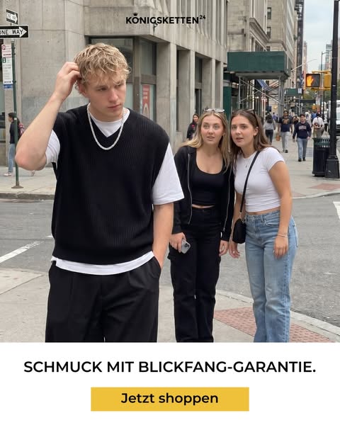 Spür die Blicke auf dir.