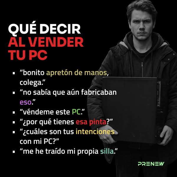 Vende tu PC a Prenew
