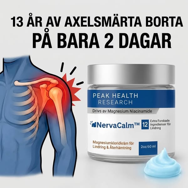 13 års axelsmärta försvann på 2 dagar