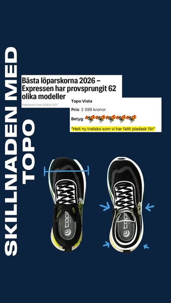 Löparskor för både damer och herrar