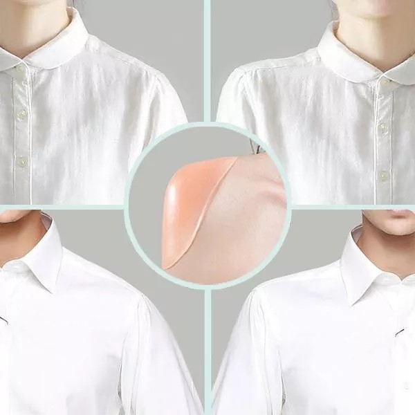 Naturally Silicone -Transparent Anti-slip Shoulder Pads+Free