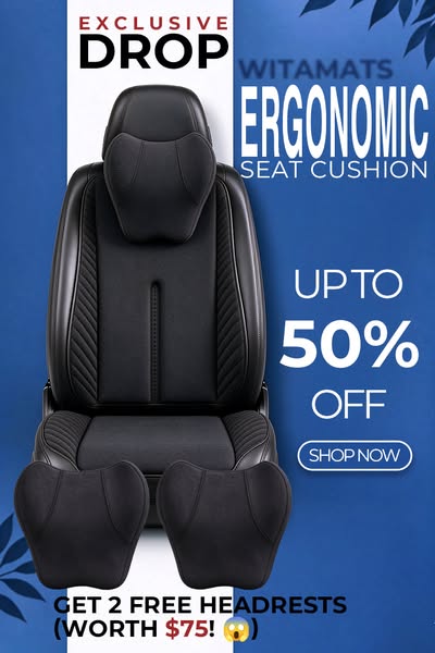 Buy 1, Get 2 Free Headrests (No "Buts" About It! )