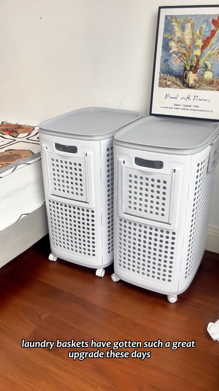 A Week’s Laundry in One Basket